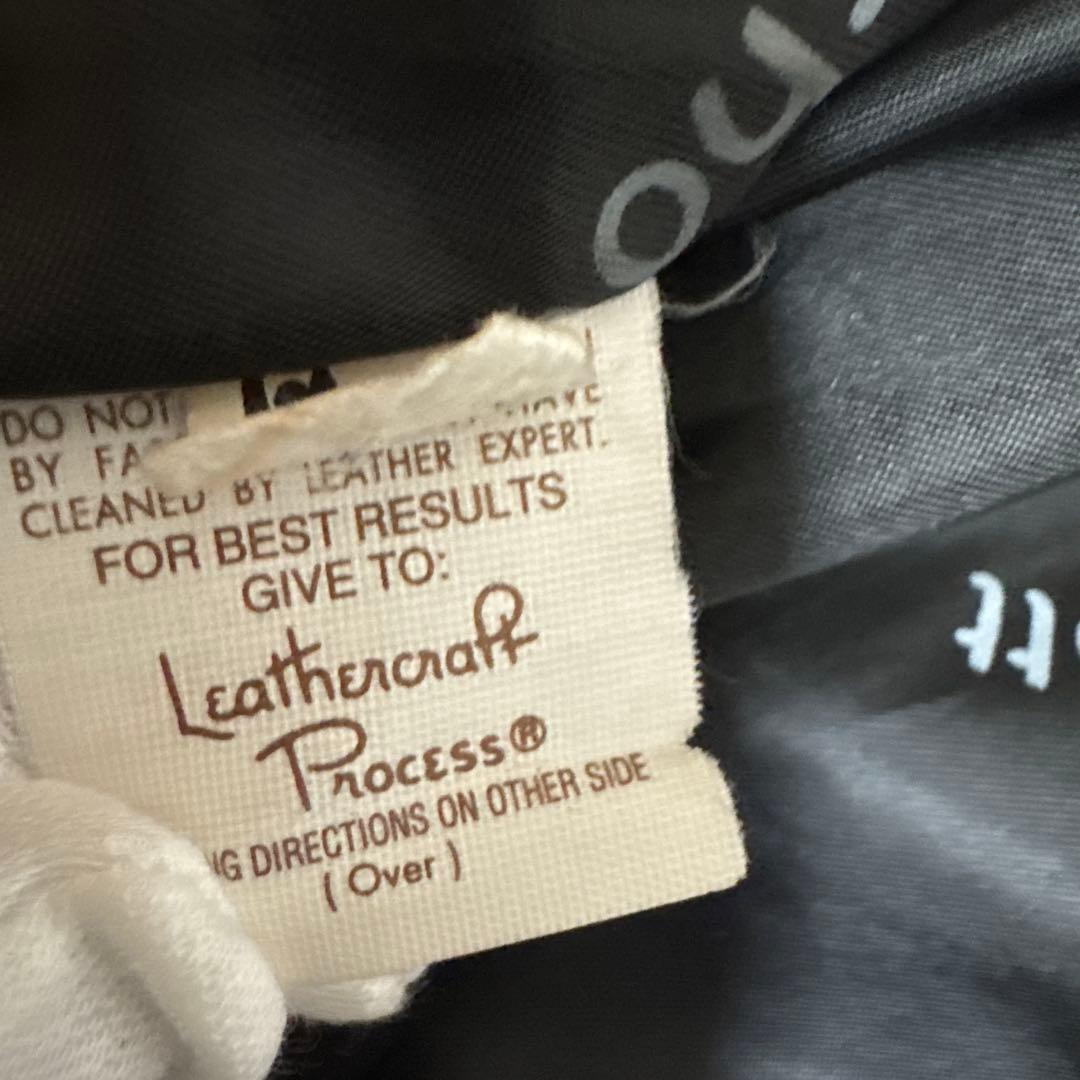 美品✨schott ヴィンテージ シングルライダース 牛革　38 黒 ライナー