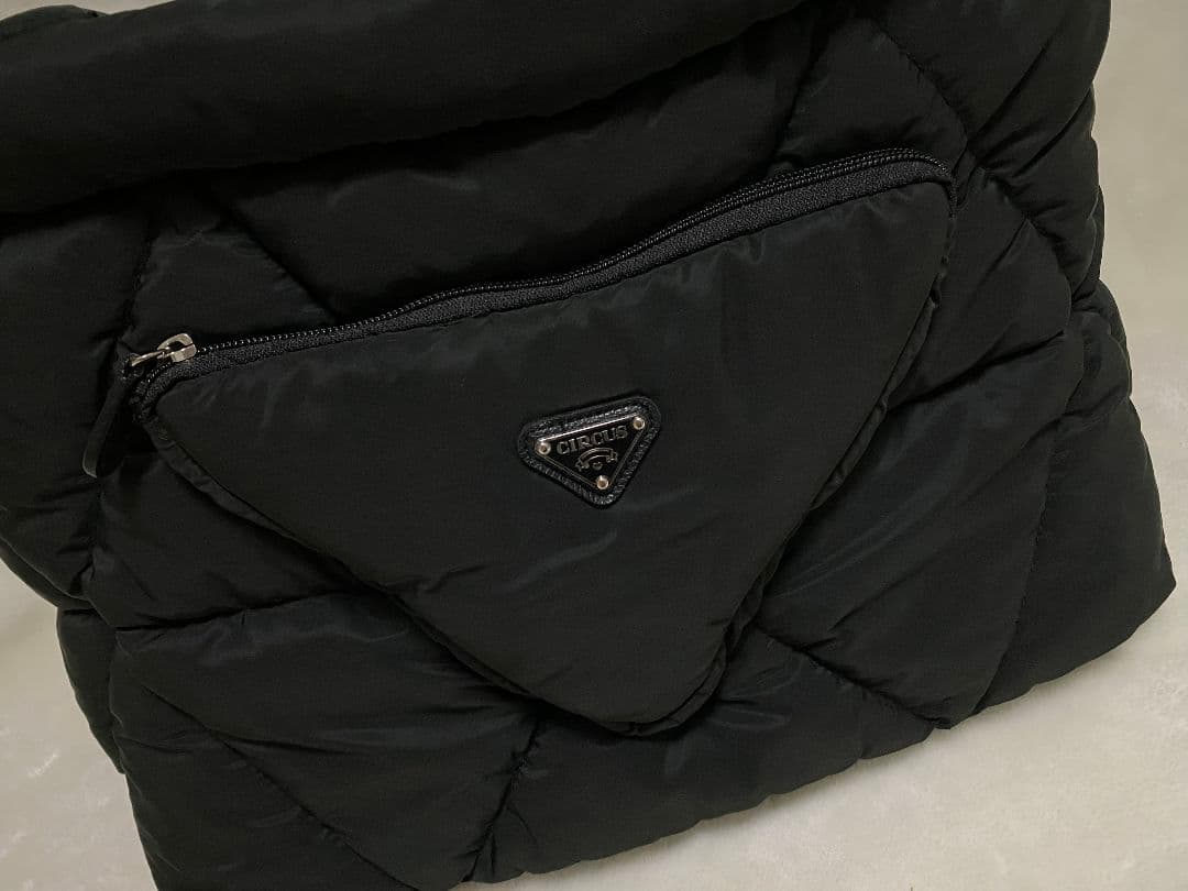 circus circusサーカスサーカス　ナイロンキルトトートキャリーバックM