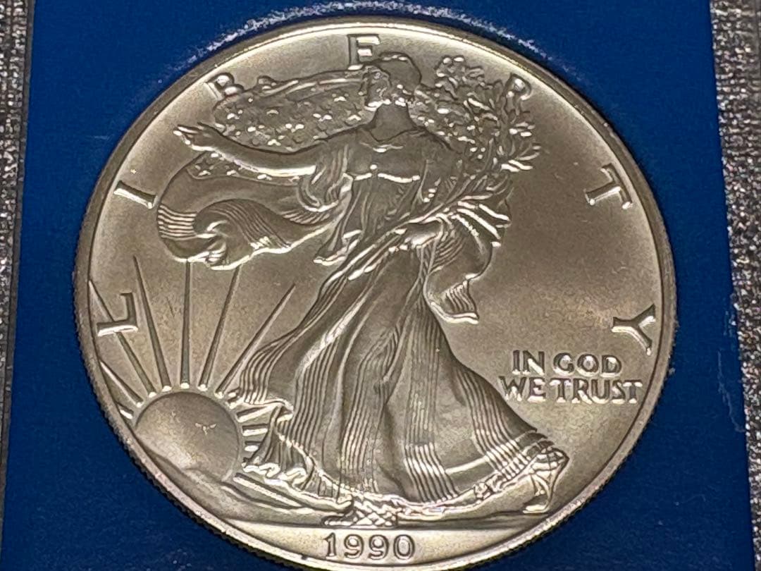 【銀貨3枚セット】アメリカン・イーグル1oz銀貨 /1990年発行