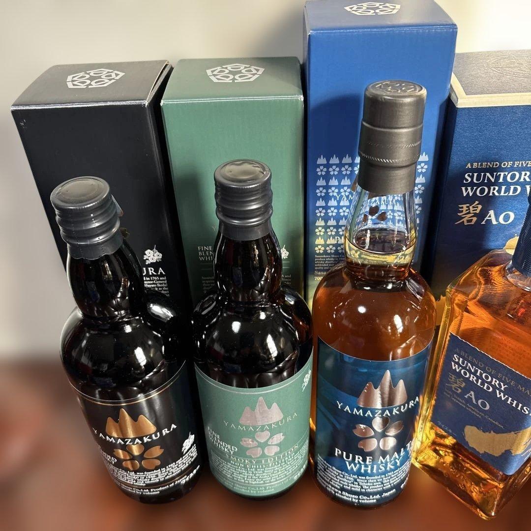 ロビ 商品！　ジャパニーズ ウィスキー 全６本セット！