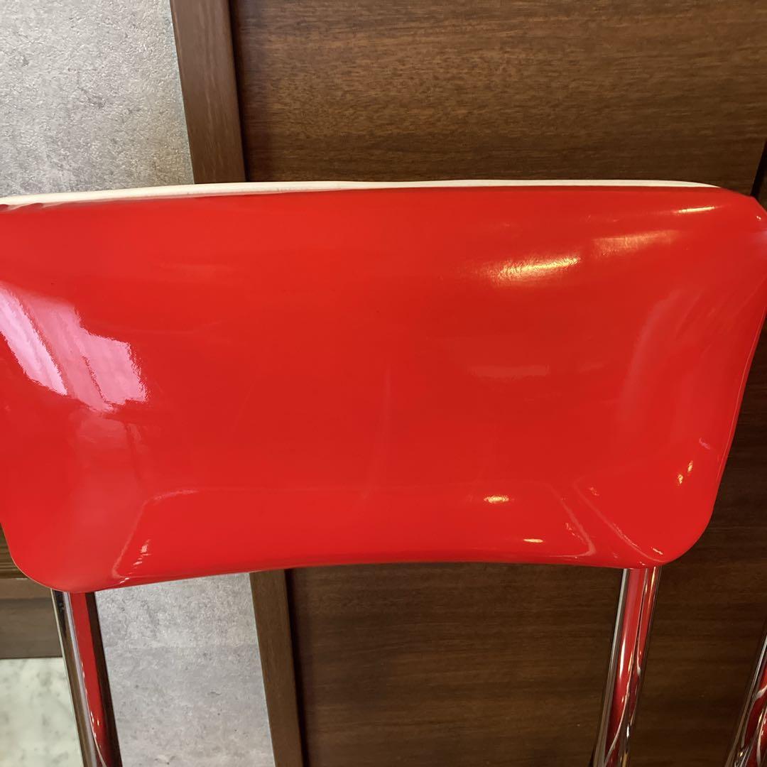 美品✨️ ②アメリカンダイナー ヴィンテージ調 チェア ２脚セット 送料無料