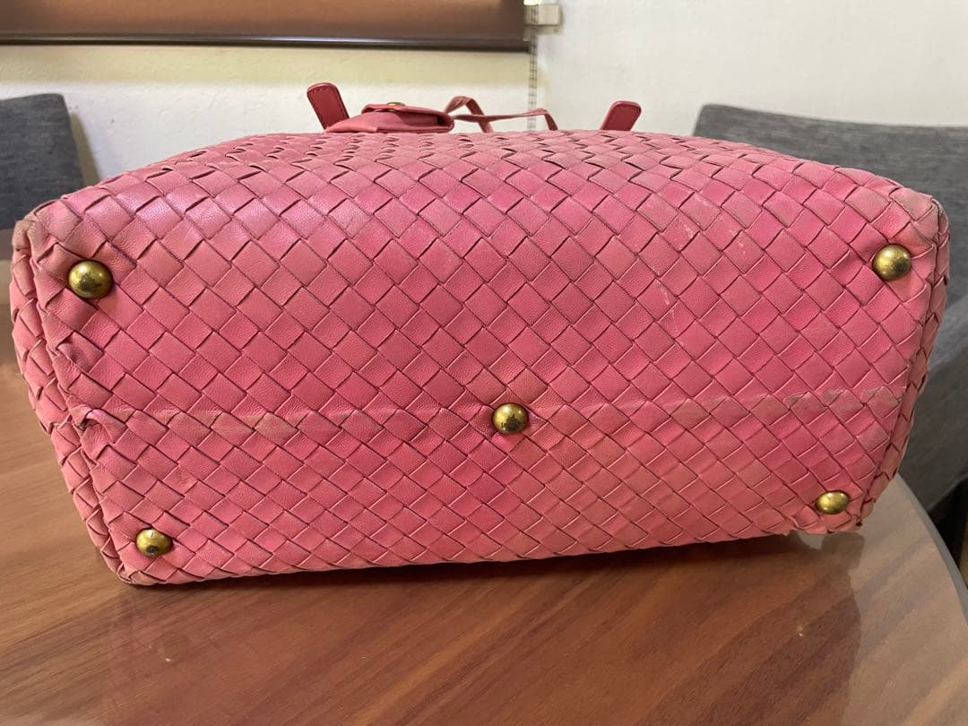 BOTTEGA VENETA 編み込みレザーバッグ　最終値下げ！！