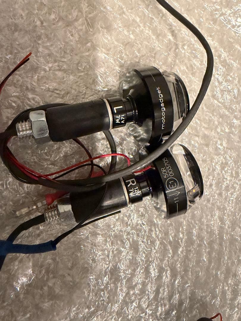 mo.blaze moto gadgetモトガジェットバーエンドウィンカー2個