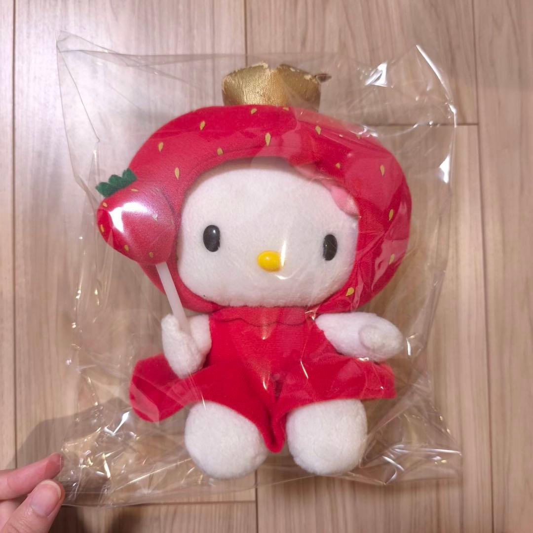 キティ いちご ぬいぐるみ 栃木限定