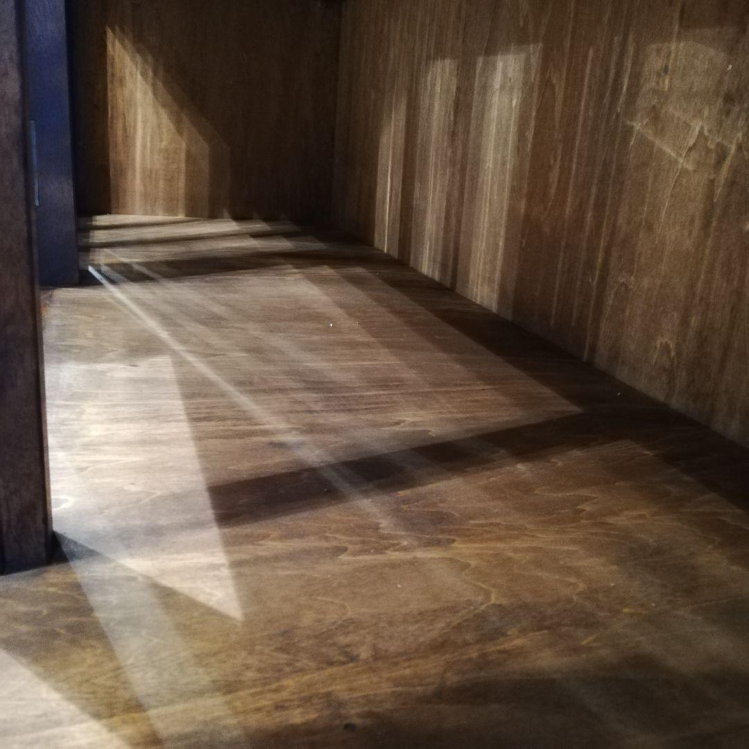 M●pase送料込 希少 アンティーク ファニチャー 3枚扉 サイドボード