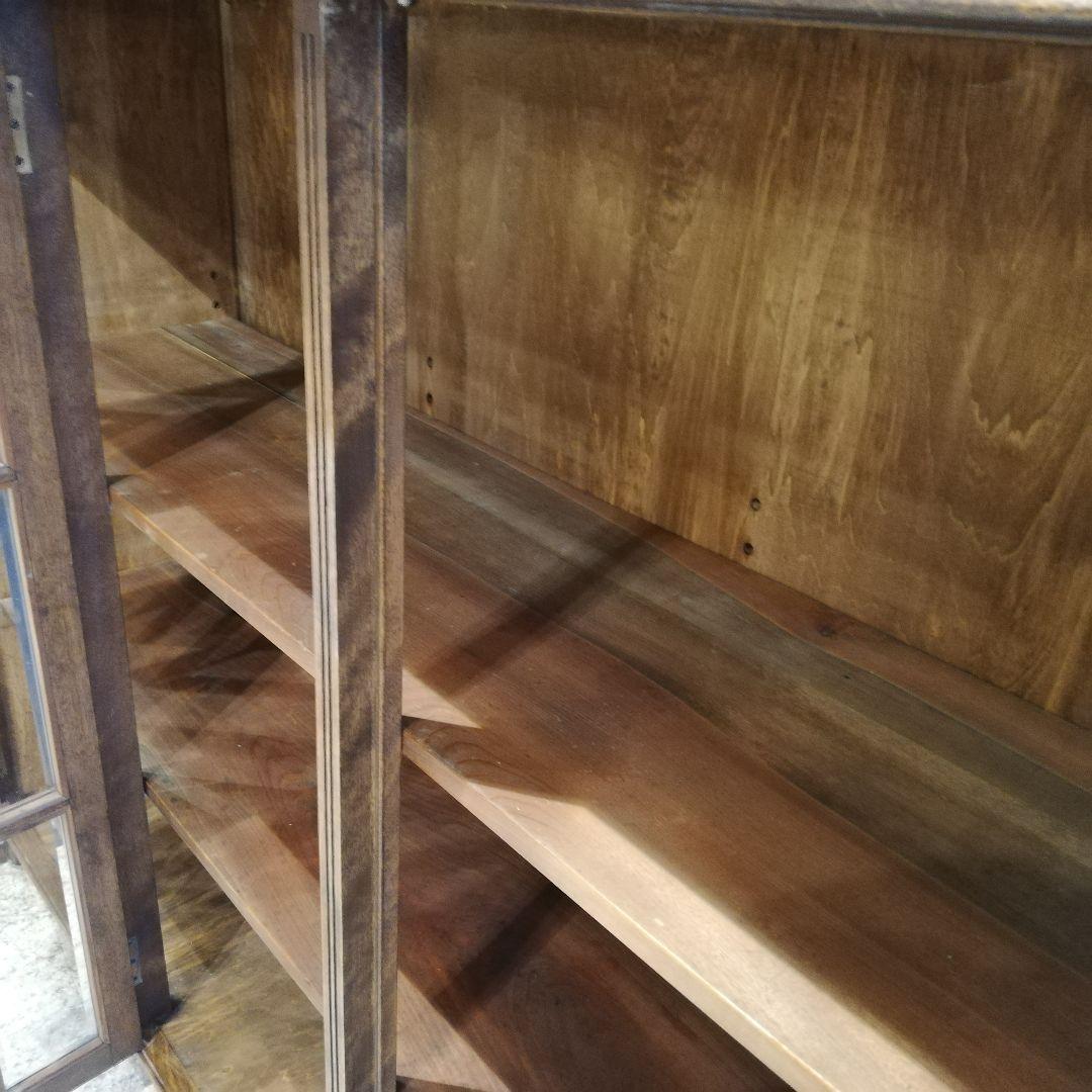 M●pase送料込 希少 アンティーク ファニチャー 3枚扉 サイドボード