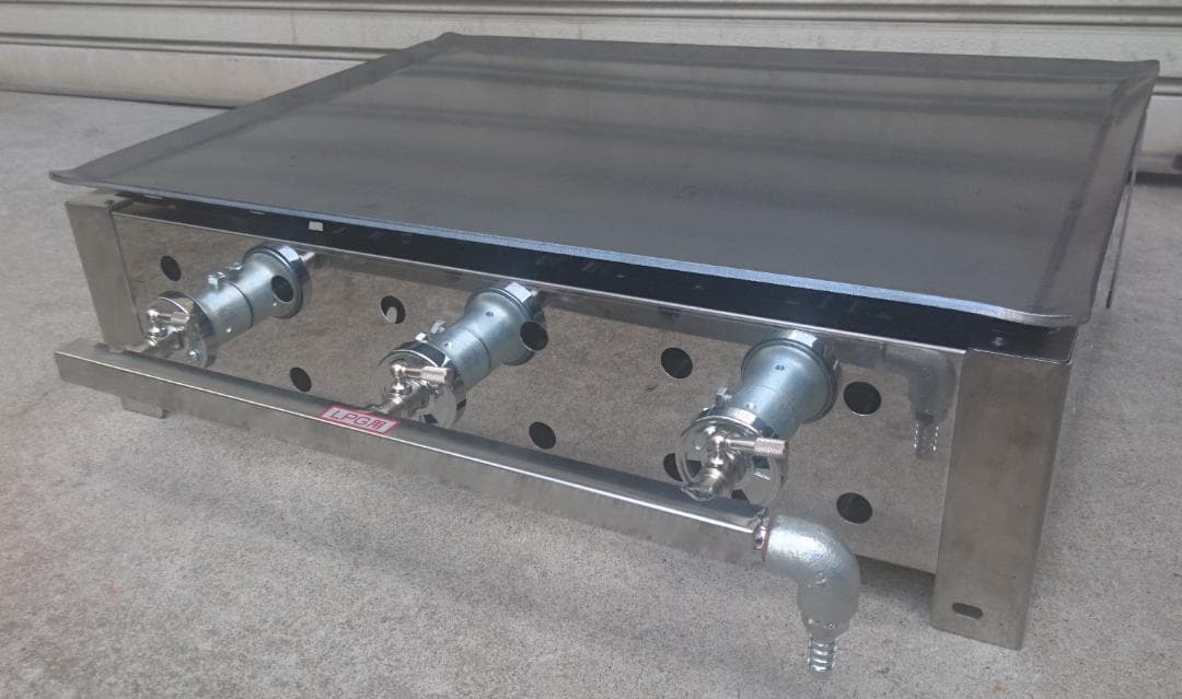 新品　ガス式　グリドル　60cm幅　鉄板4.5ミリ　売れてます　イベントに最適