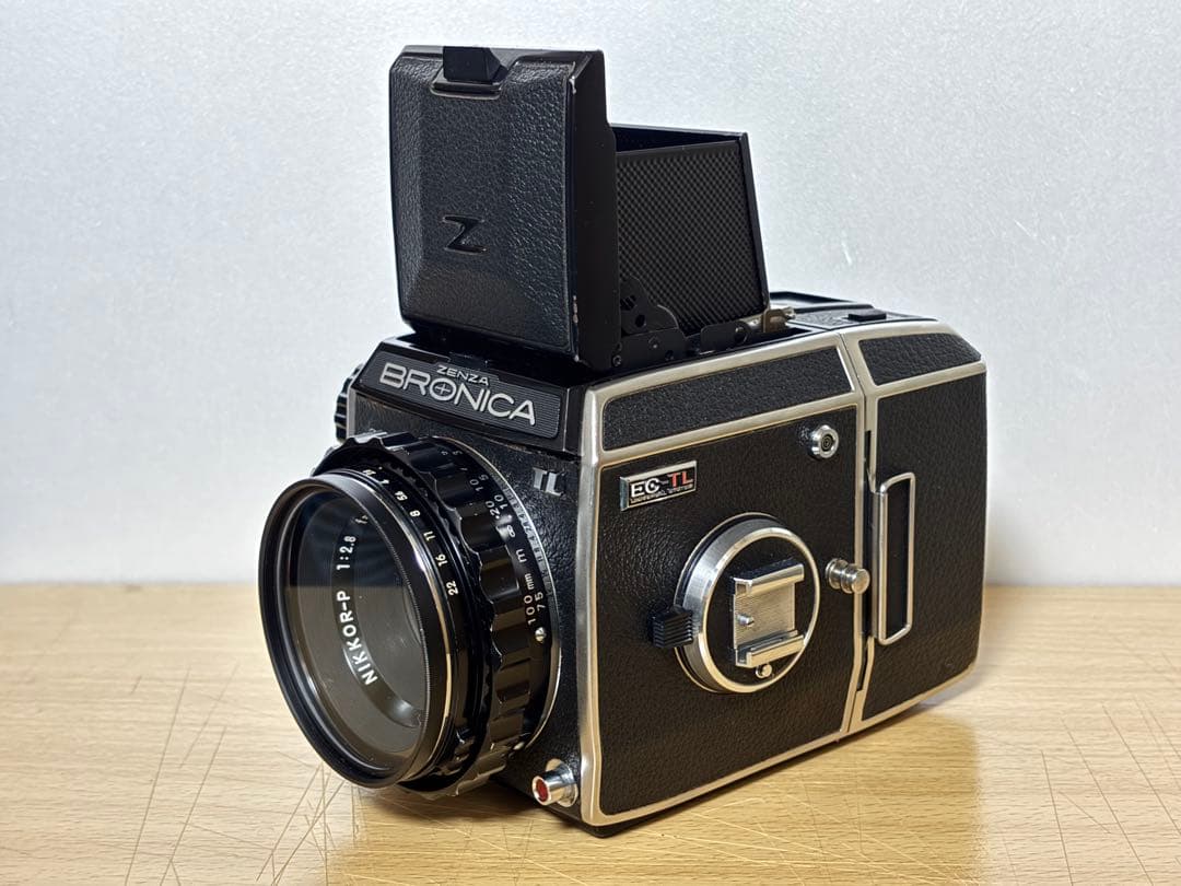 ブロニカ EC-TL レンズ付き 中判カメラ