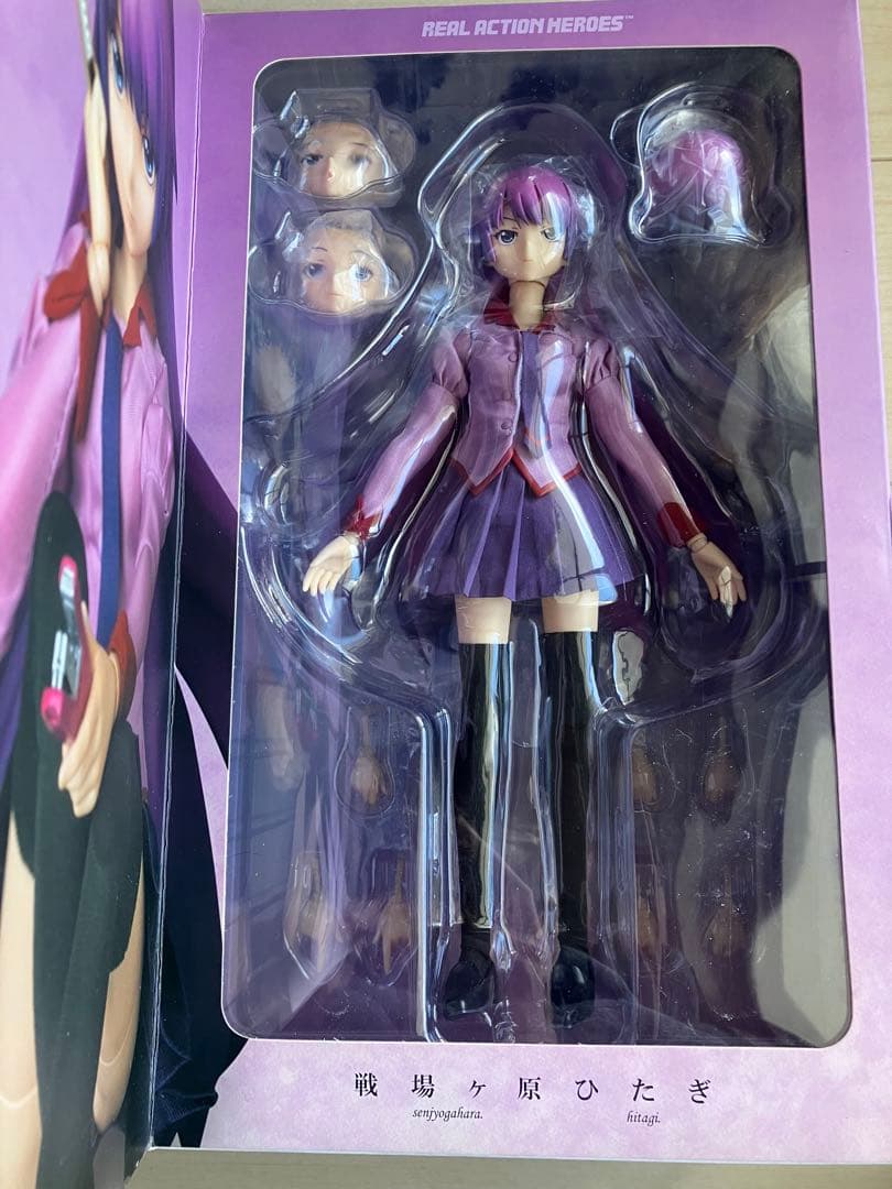 【新品未開封】リアルアクションヒーローズ RAH 化物語 戦場ヶ原ひたぎ