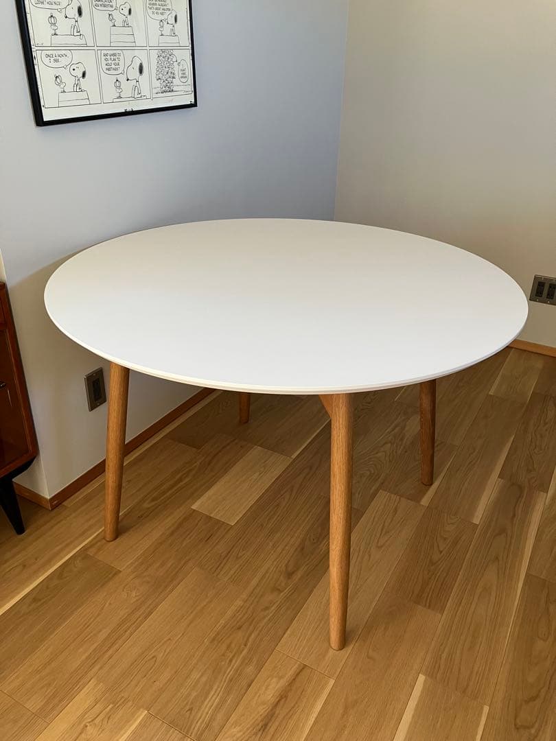 【ゆうコング】カールアンドハンセン BA103 丸 テーブル ダイニング