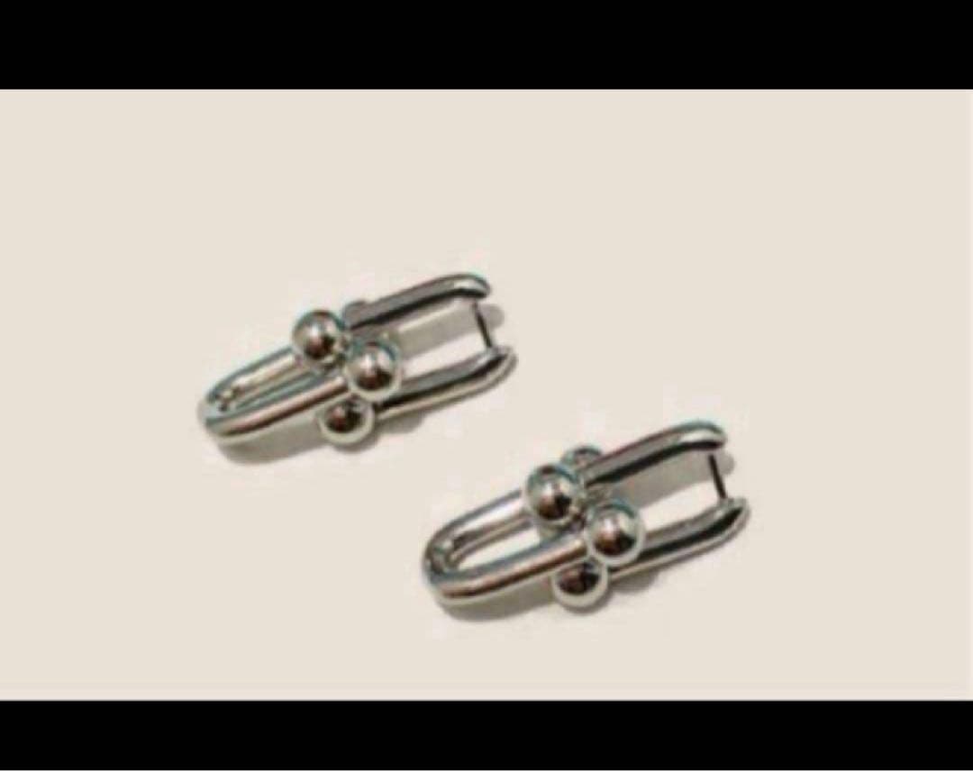 至高✨ハイクオリティ✨ハードウェア　シルバー　ミニ　ピアス