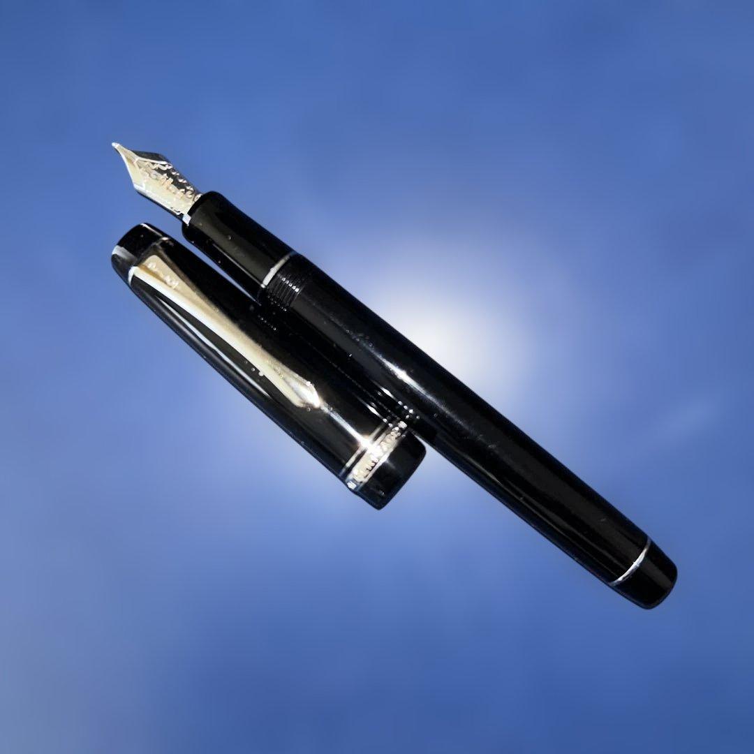 【美品】PILOT パイロット 万年筆 カスタム ヘリテイジ91 BB（極太）