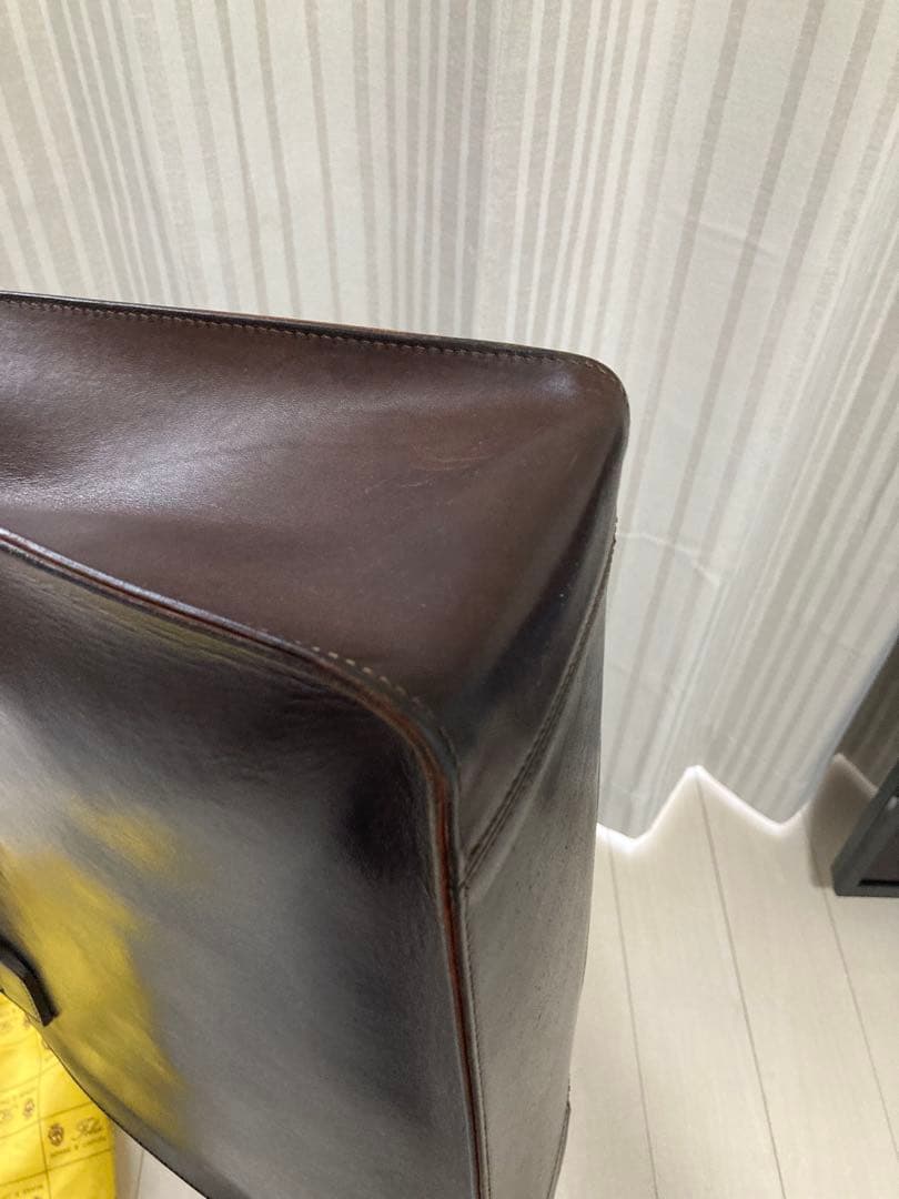 Felisi 本革 ビジネスバッグ ダークブラウン