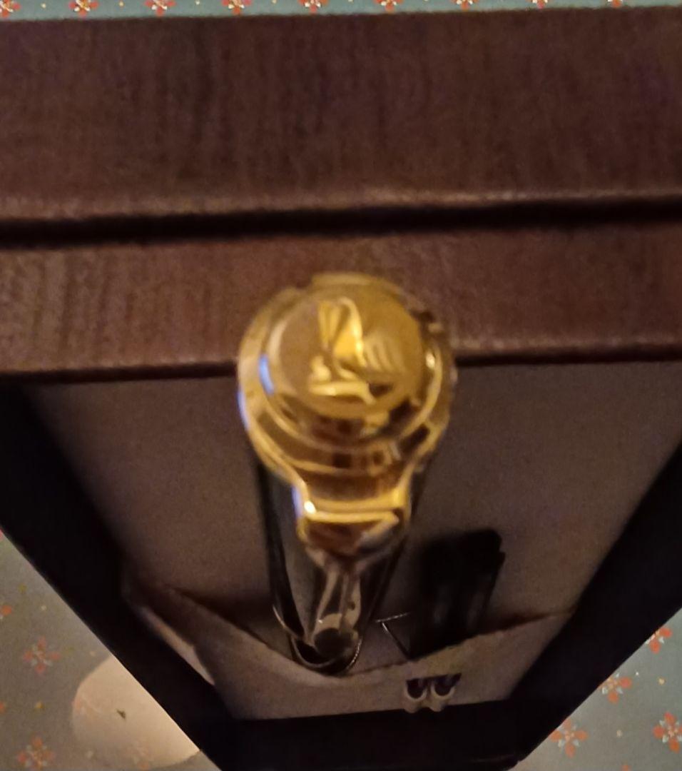 高級ボールペン　ペリカン　スーベレーン　K400　グリーンストライプ　替芯2本付