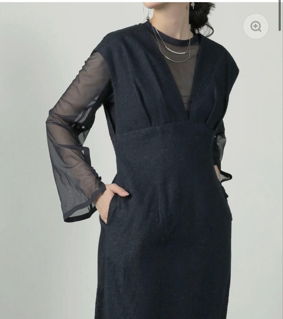 kana ジャガード ワンピース andresd