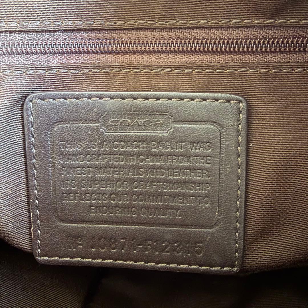 コーチ COACH F12315 パッチワーク ワンショルダー シグネチャー