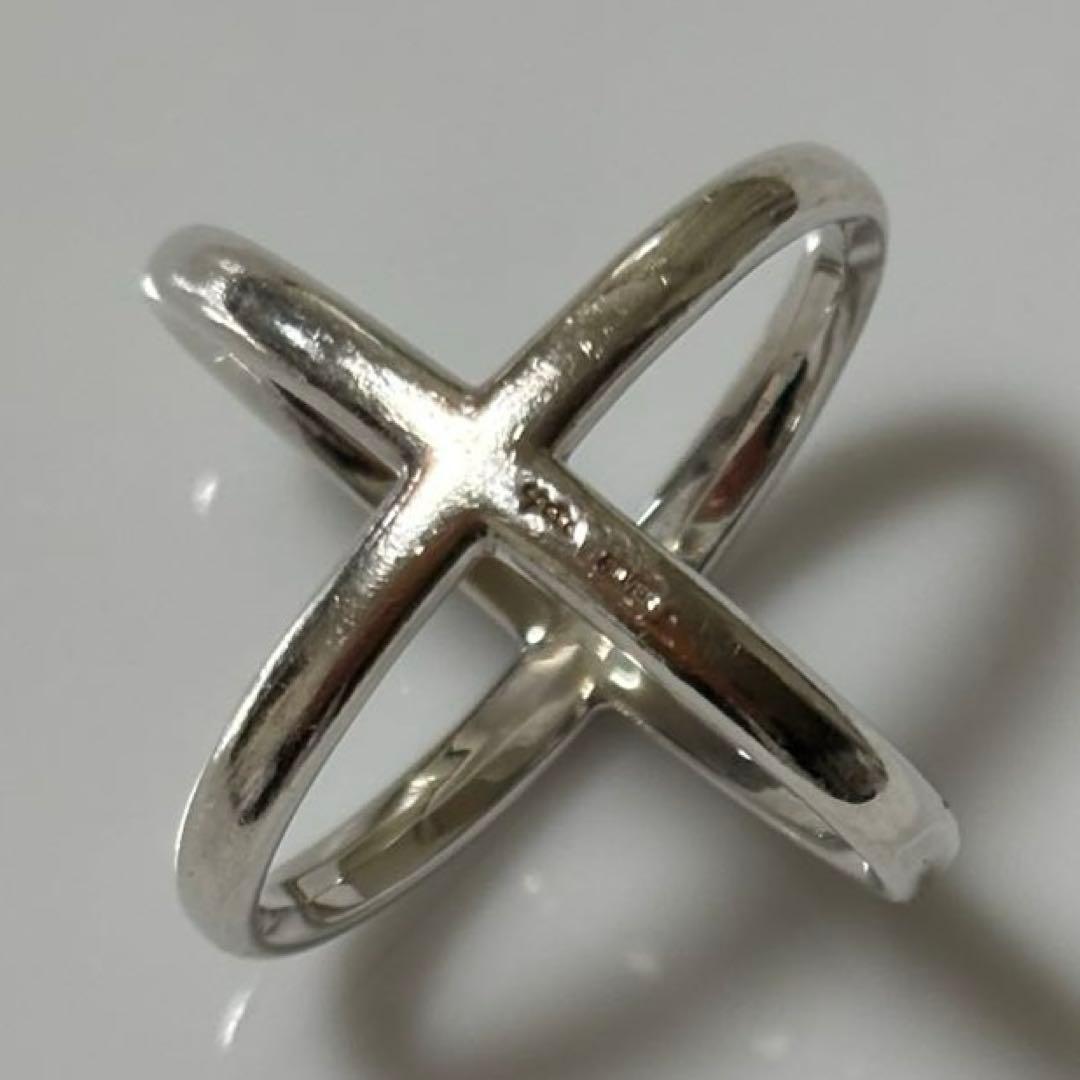 アガット シルバー クロス リング 13号