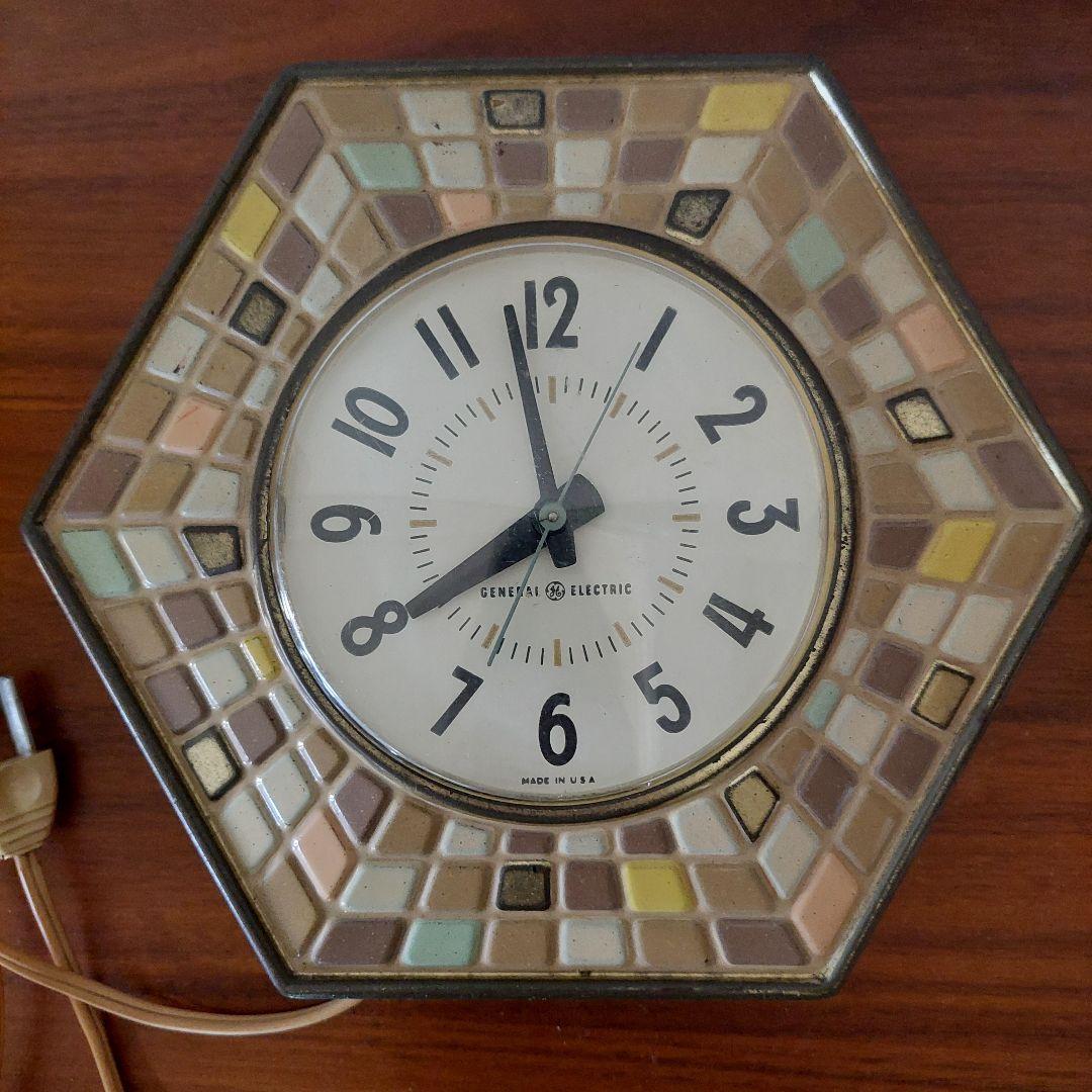 アメリカンヴィンテージ GE ゼネラルエレクトリック 壁掛け時計