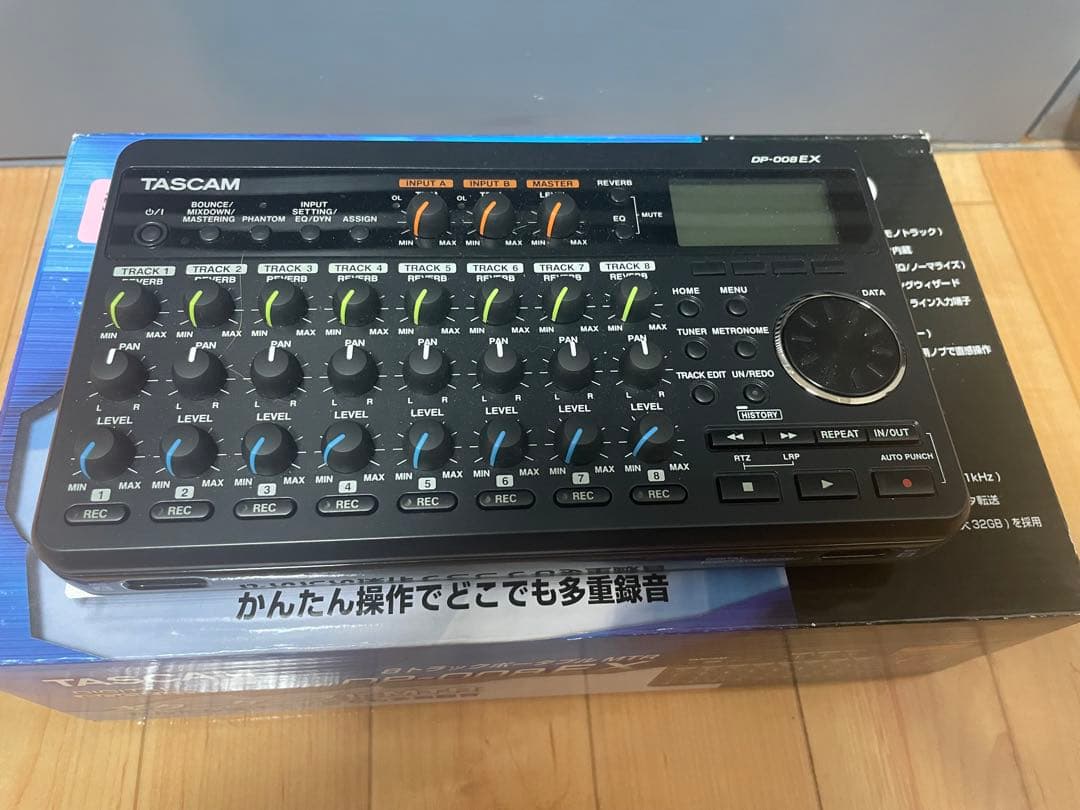TASCAM DP-008EX デジタルポケットスタジオ