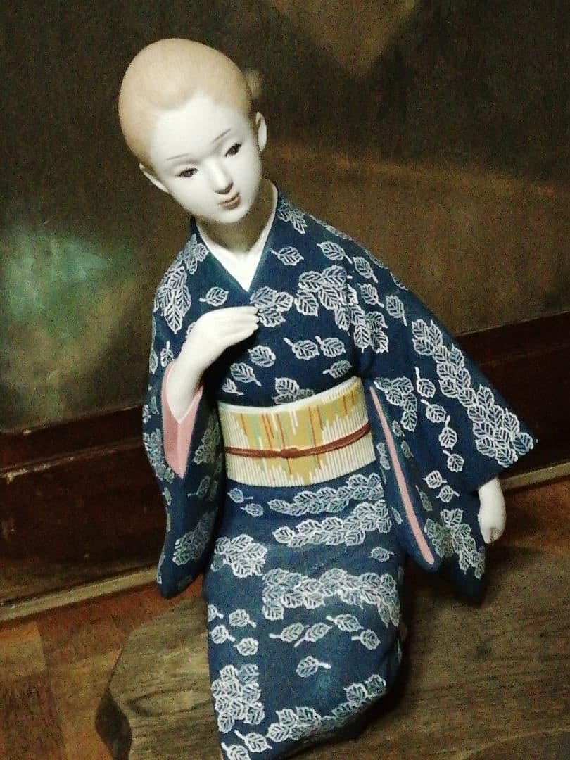 【博多人形】 一流作家中ノ子富貴子作 ! !