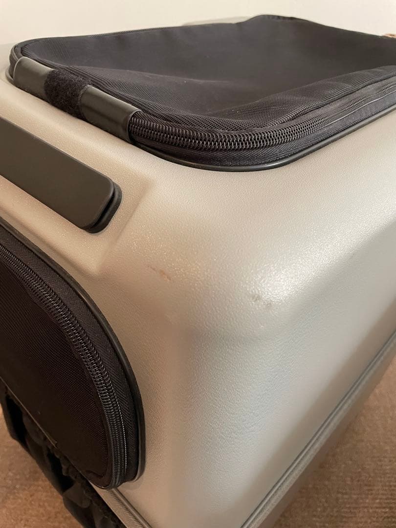 ペチコ ペットキャリーケース　Lサイズ 【サンドグレー】