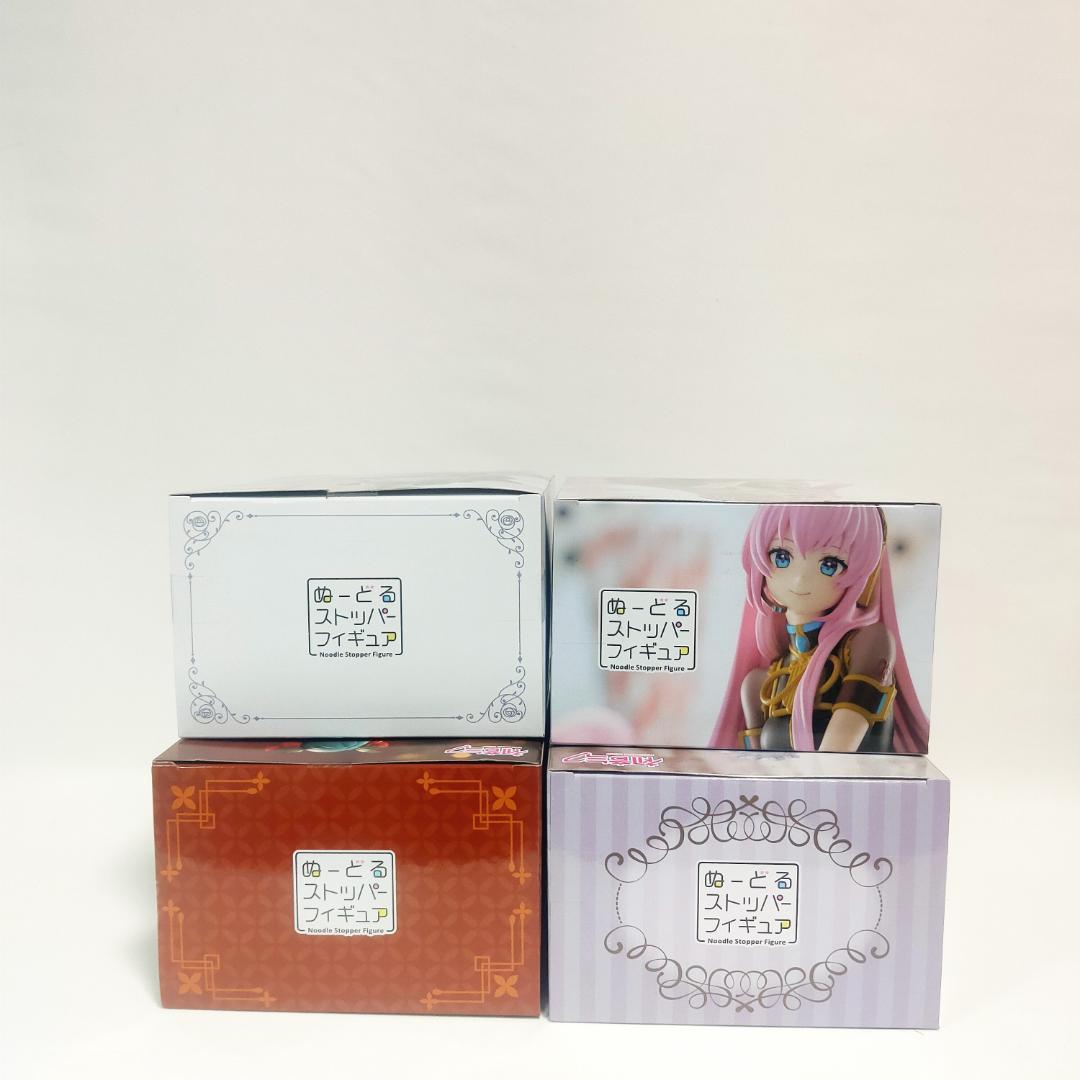 【未開封】　初音ミク　巡音ルカ　ぬーどるストッパー　フィギュア