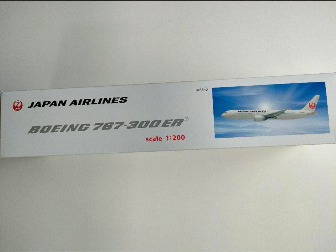 航空機・ヘリコプター JAL B767-300ER JA654J 1/200