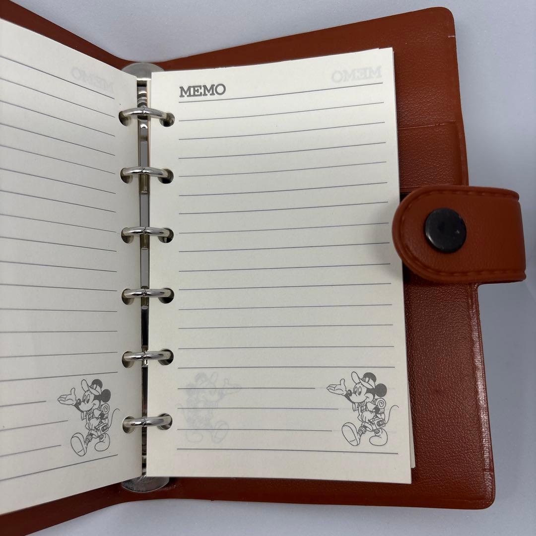 ミッキーマウス　手帳　メモ帳　ディズニー　Disney レア　レトロ