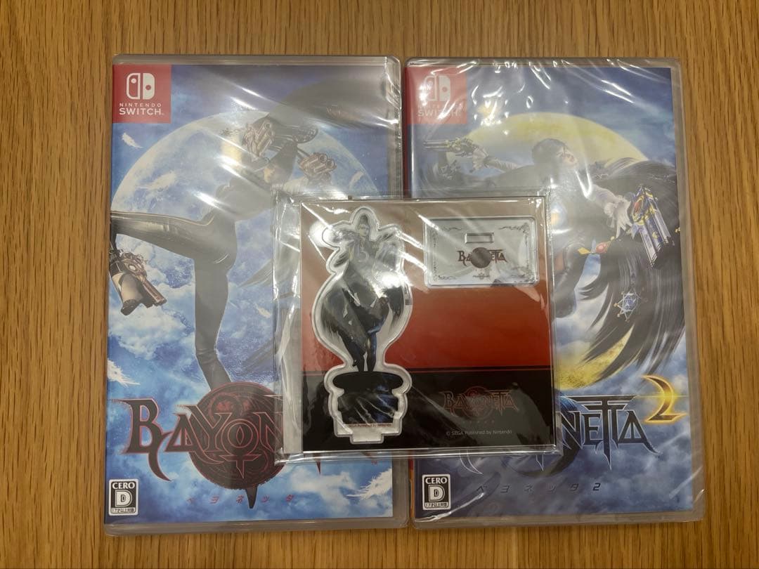 【新品未開封】Nintendo Switch ベヨネッタ ベヨネッタ2 セット