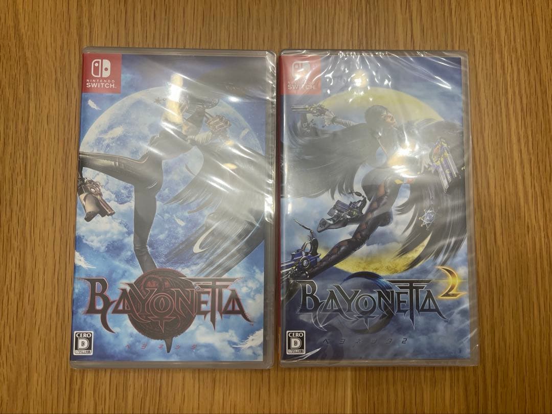 【新品未開封】Nintendo Switch ベヨネッタ ベヨネッタ2 セット
