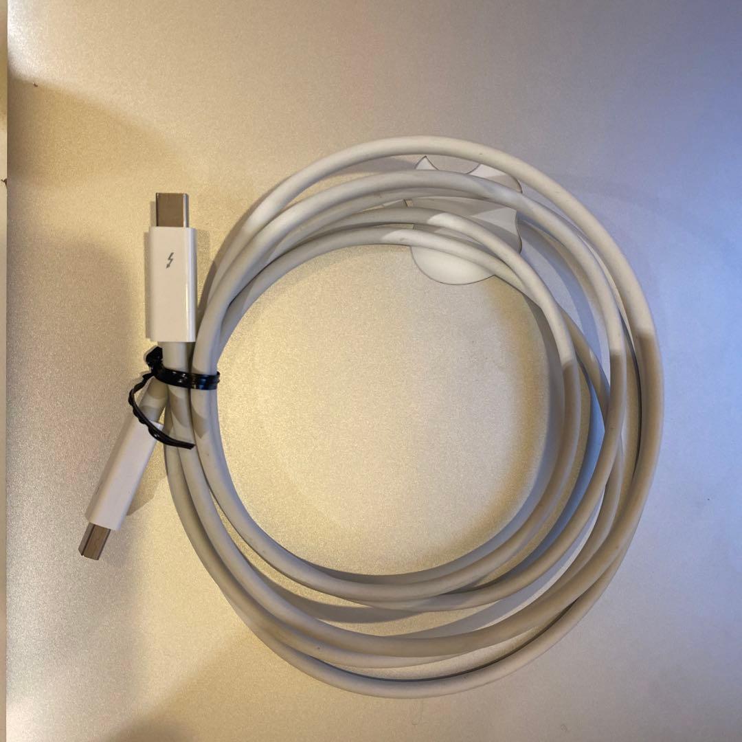 Y*U様 アップル純正 Apple Thunderbolt 2.0m MD861