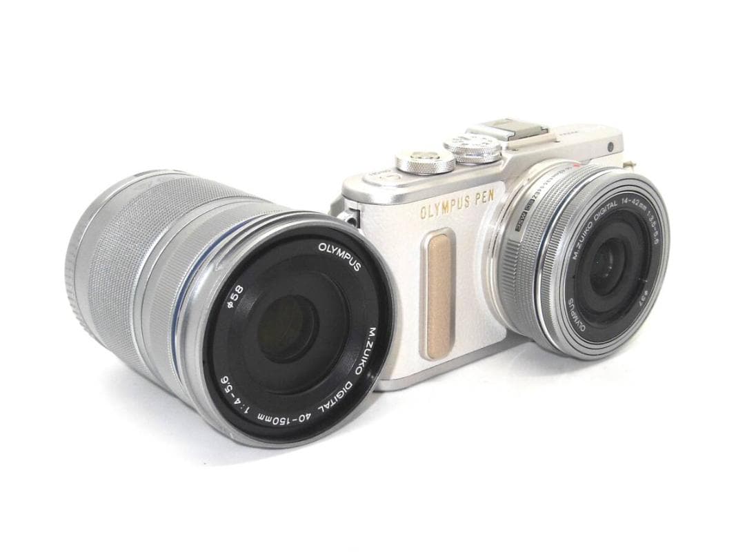 OLYMPUS E-PL8 EZダブルズームキット 元箱付属