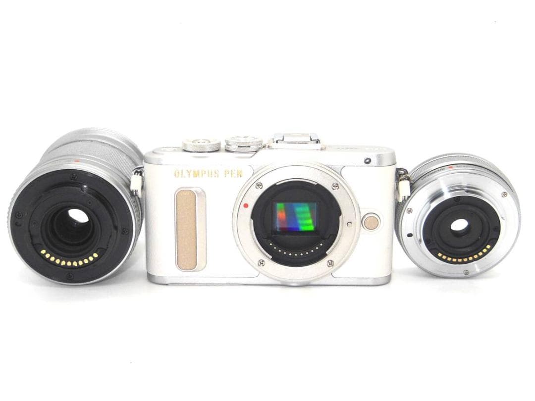 OLYMPUS E-PL8 EZダブルズームキット 元箱付属