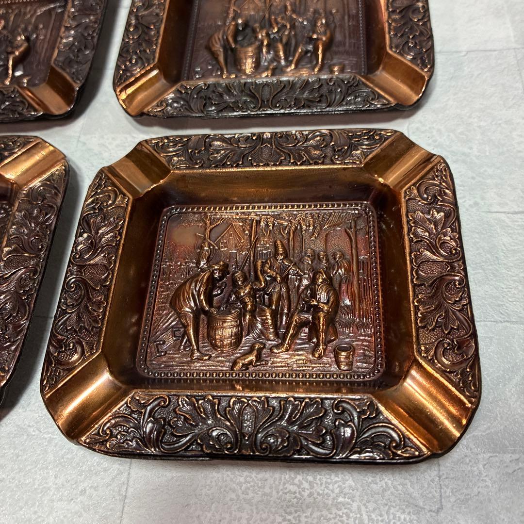 トヨタカローラ 非売品 銅 灰皿 昭和 レトロ