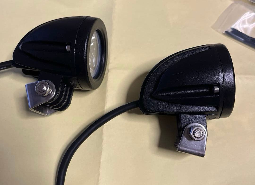 キタコ LEDシャトルビーム CT125 ハンターカブ JA55/65クリア2灯