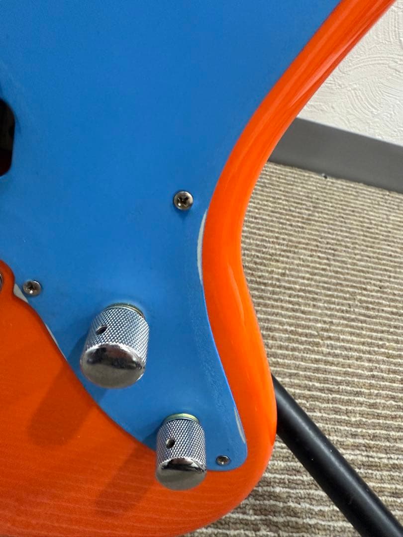 Fernandes エレキギター オレンジ　動作未確認