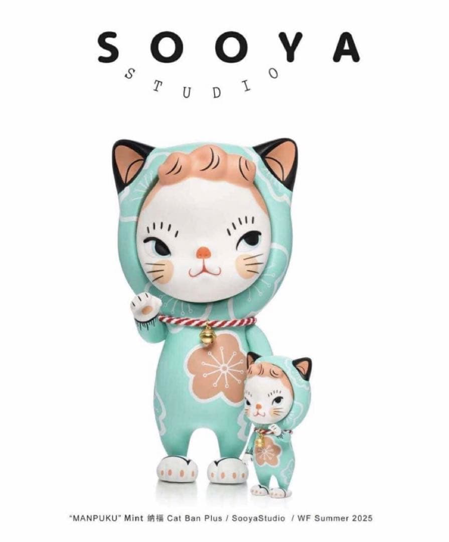 その他 MANPUKU Mint Cat Ban Plus size