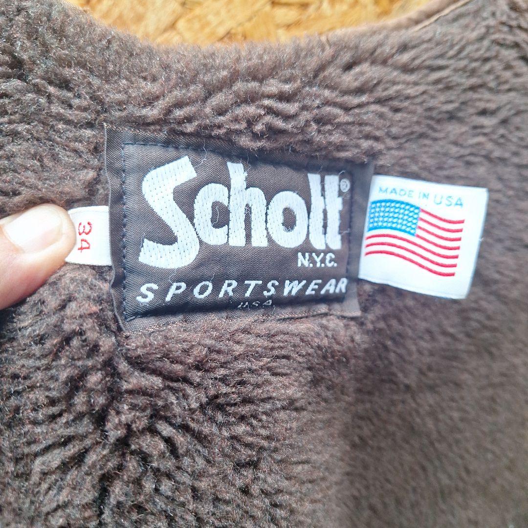 SCHOTT レザージャケット　フライトジャケット 184SM G-1アメカジ