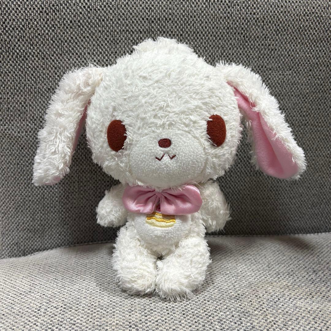 【値下げしました】シュガーバニーズ　ぬいぐるみ　しろうさ　当時品