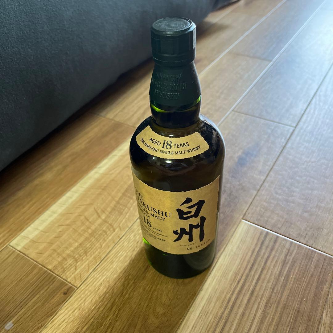 白州18年新品未開封希少ウイスキー