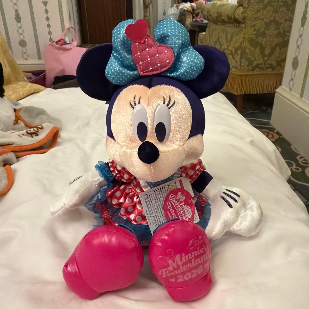 【新品未使用】ミニー　パルパルーザ　ぬいぐるみ　1体