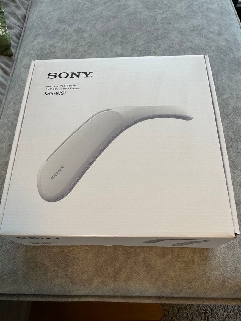 SONY ネックスピーカー 音連動バイブレーション機能付き SRS-WS1