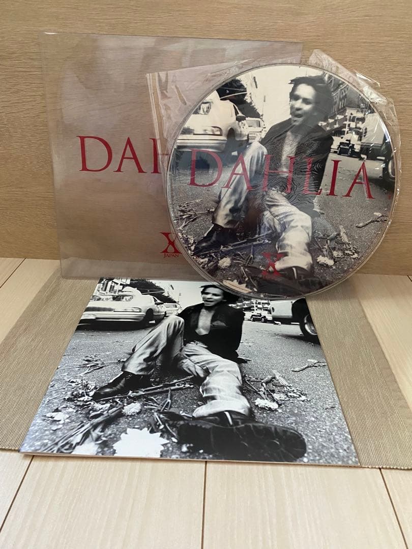 t*m様 X JAPAN DAHLIA ピクチャーレコード　限定リリース品　おま
