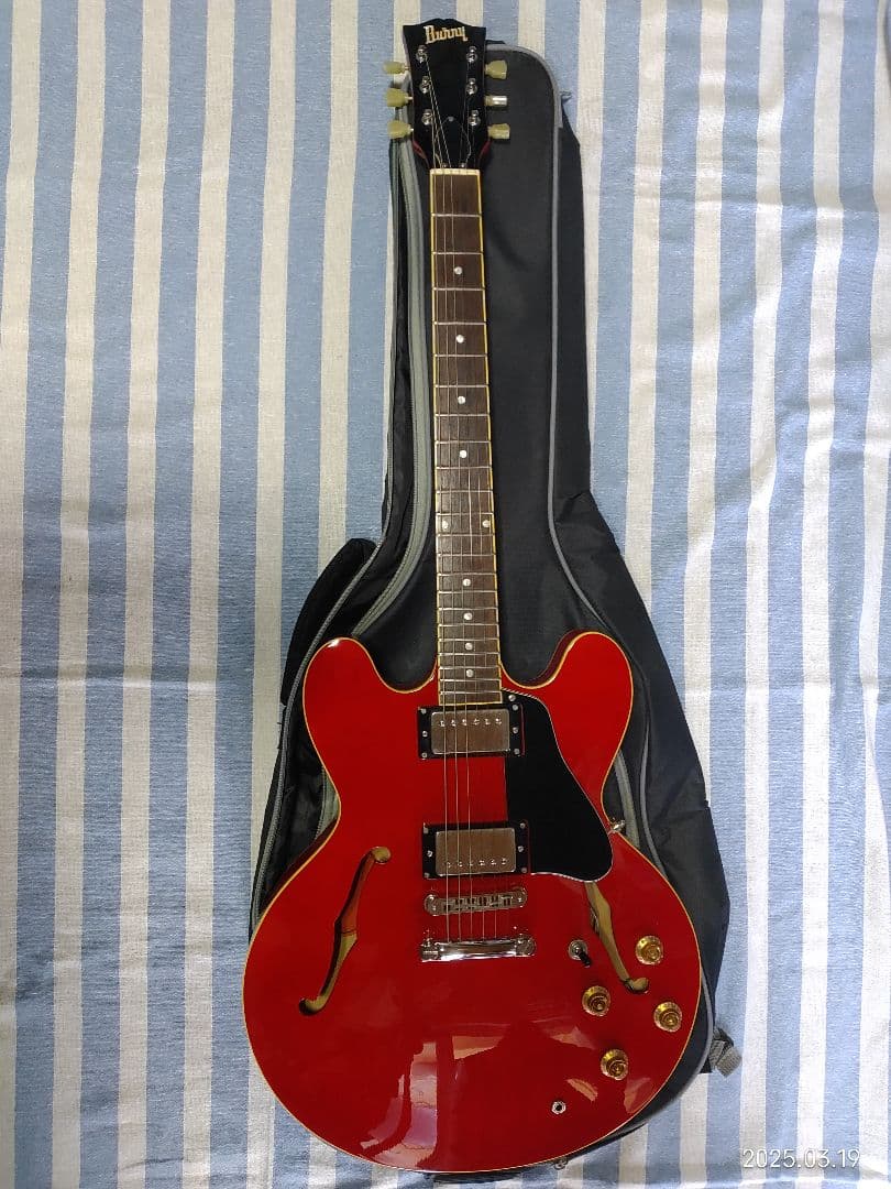 Fernandes Burny RSA-60セミアコ335タイプ美品