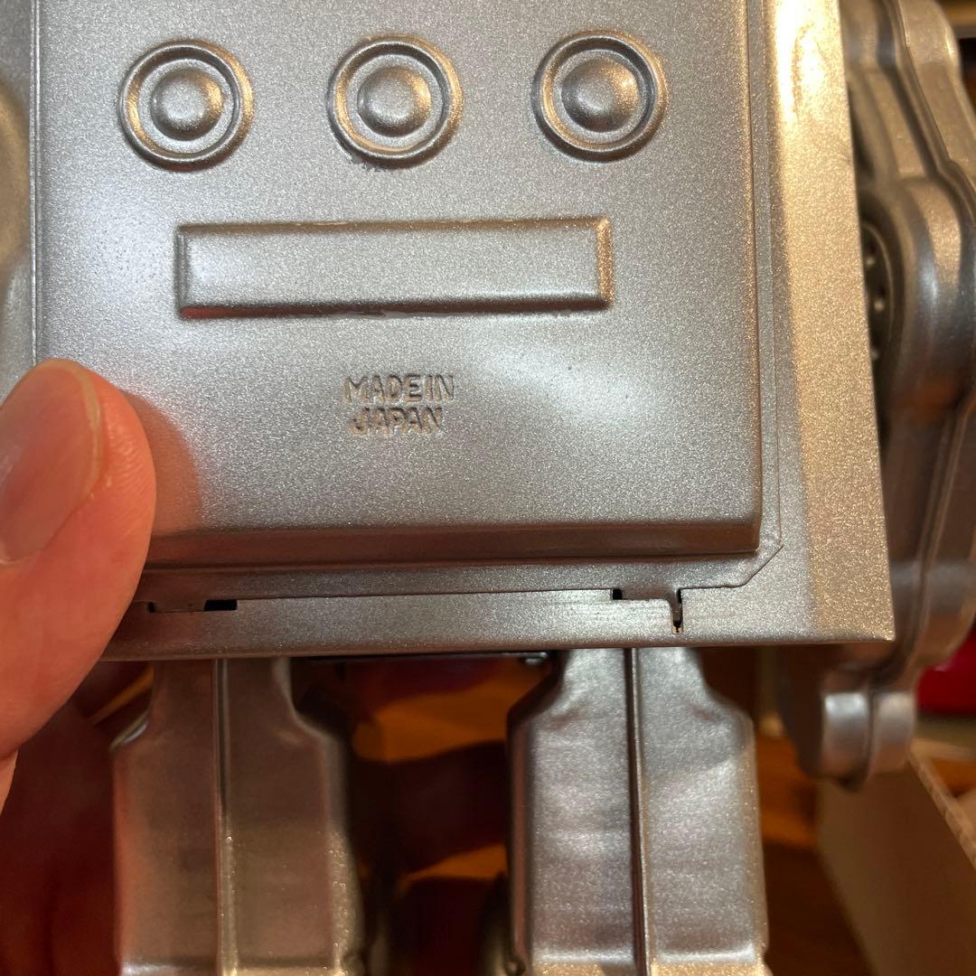 新品保管品メタル社ギアロボ未使用シルバー&ゴールド（A社無在庫転売屋に注意して）