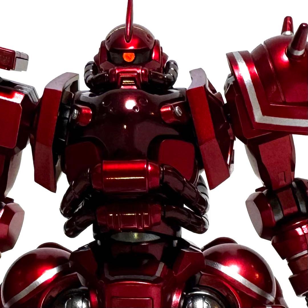 HG ザク(GQ) シャア専用 カラー 塗装済み完成品 ガンプラ ジークアクス