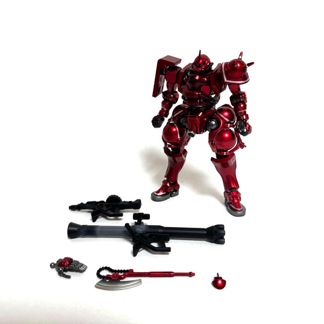 HG ザク(GQ) シャア専用 カラー 塗装済み完成品 ガンプラ ジークアクス