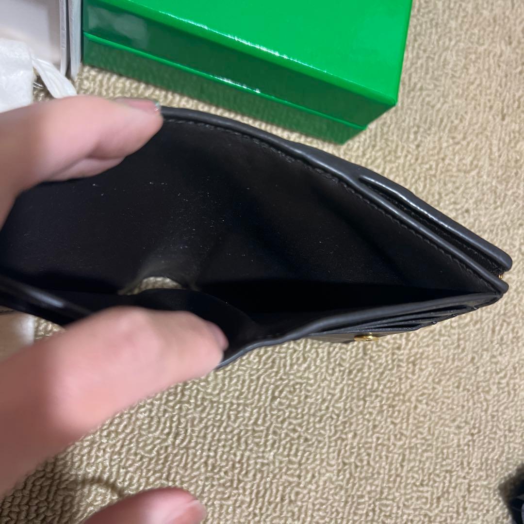 Bottega Veneta カセットスモール 二つ折りウォレット フォンデンテ