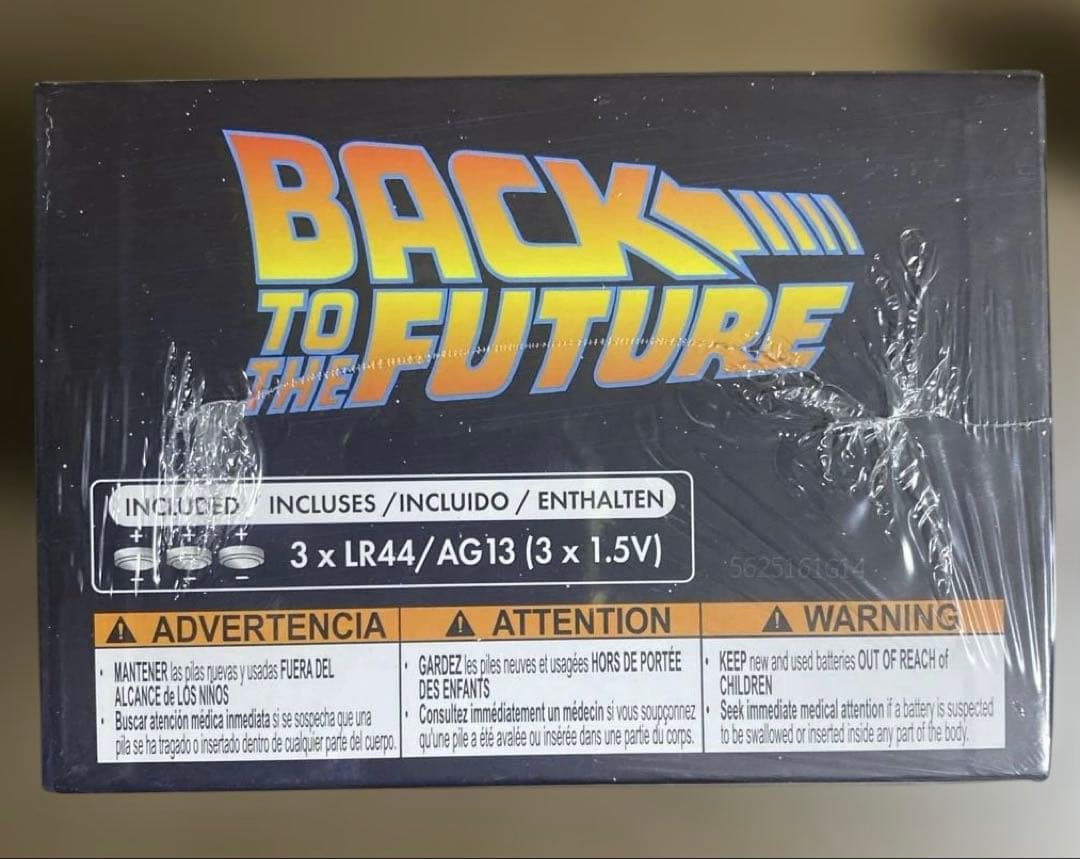 バック・トゥ・ザ・フューチャー40周年記念シルバーメッキ仕様　デロリアン