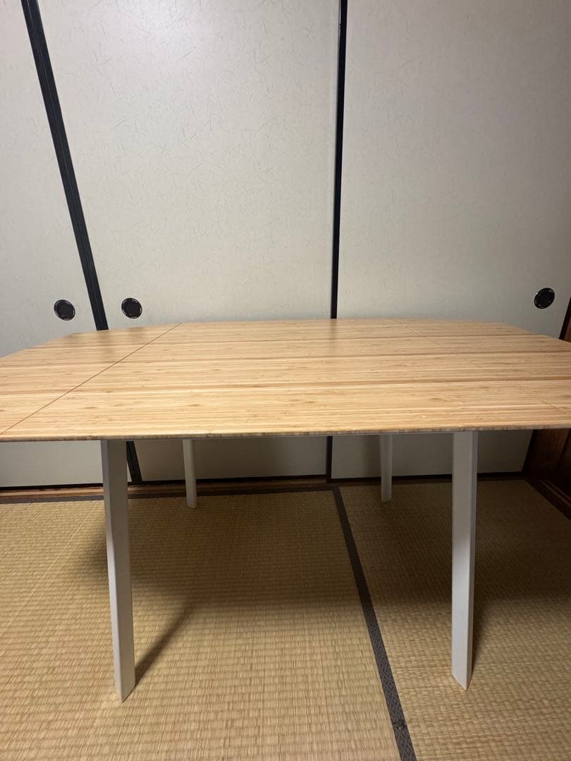 IKEA ドロップリーフテーブル バタフライ デザイナーズ テーブル　説明書有